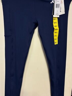 adidas Navy Kids Performance Leggings